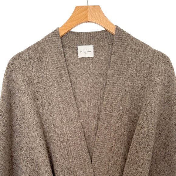 Le Kasha 1918 Organic Cashmere Kimono Wrap Cardigan - Picture 6 of 8